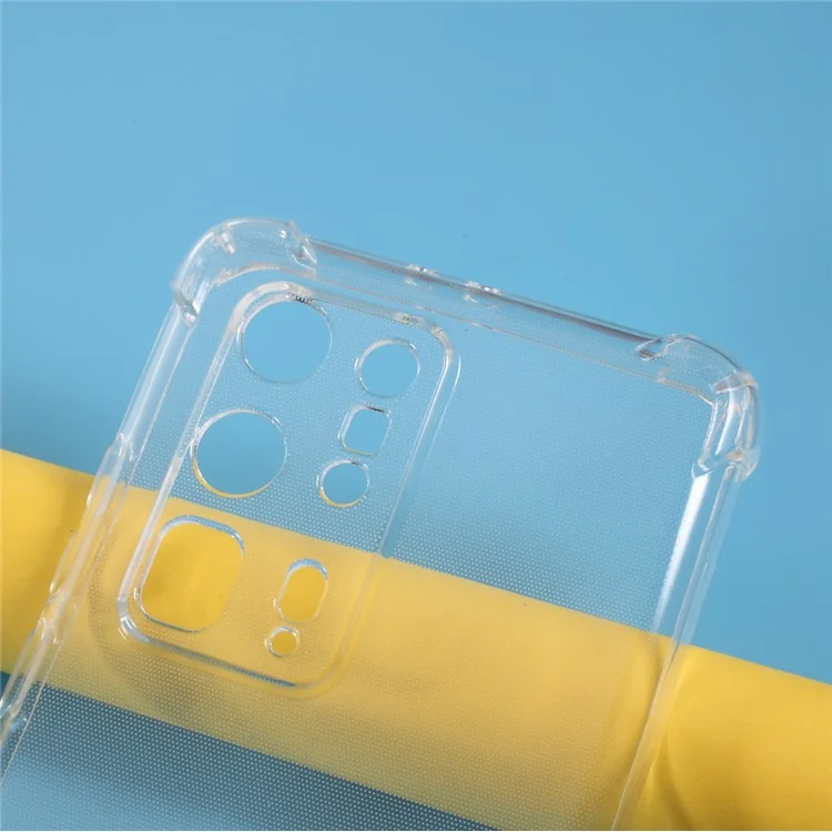 Cubierta de Caja TPU Transparente Resistente a Gotas Para Huawei P40 Pro Plus