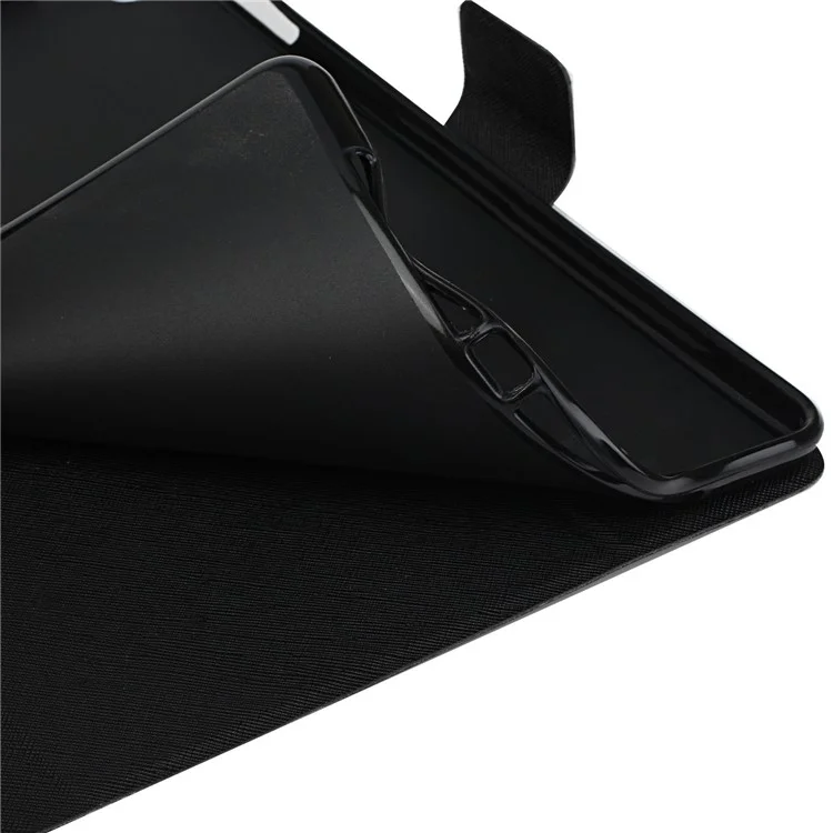 PU Leather Tablet Cover Case with Card Holder for Huawei MediaPad T3 10 - Black