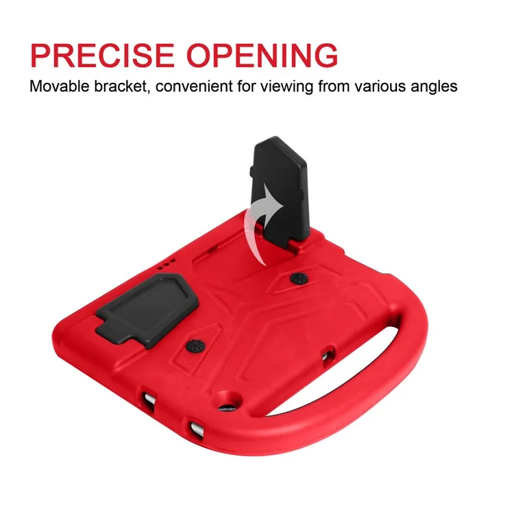 Custodia da Tablet EVA Per Cavalletto Shock -shock -shock -shock Per Huawei MediaPad T3 10 - Rosso