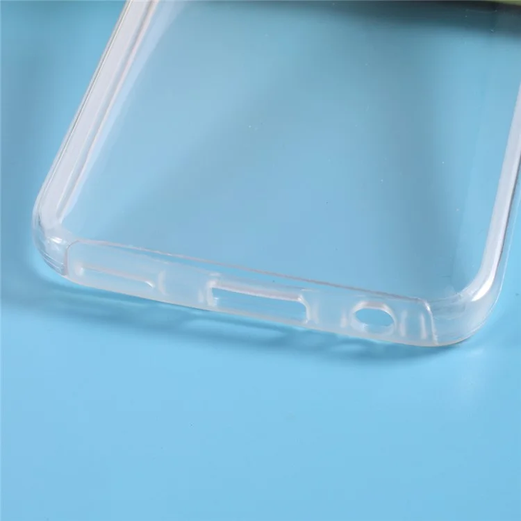 Custodia Hybrid PET + TPU + Acrilico Trasparente Copertura Completa per Huawei P40 Lite 5G/nova 7 SE