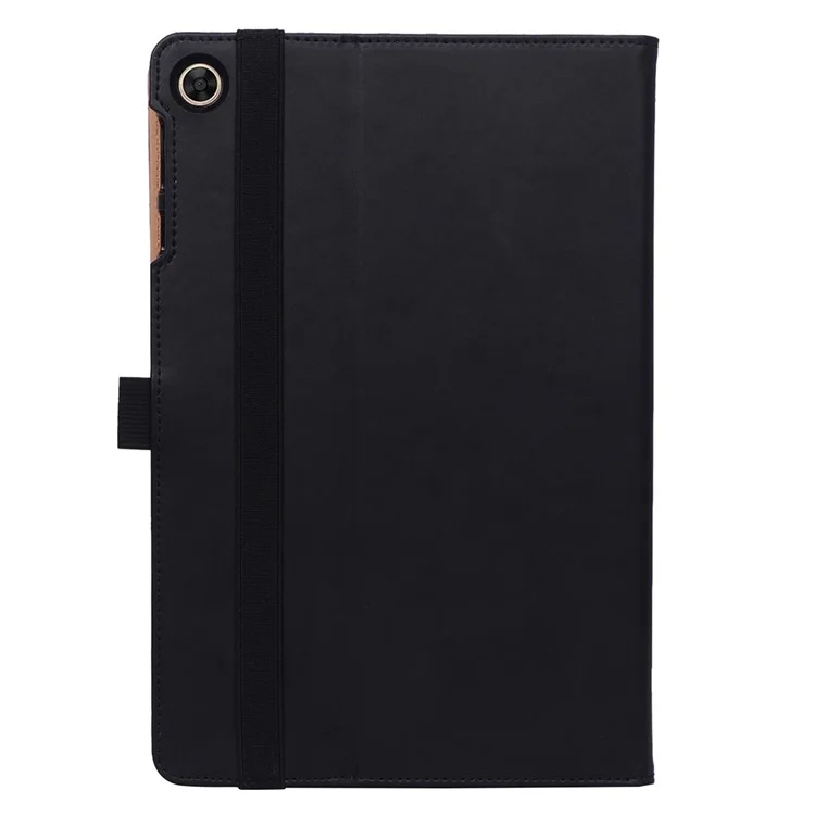 WY-2099 Cubierta de Tableta de Cuero de Estilo de Negocio Para Huawei Matepad T10S - Negro