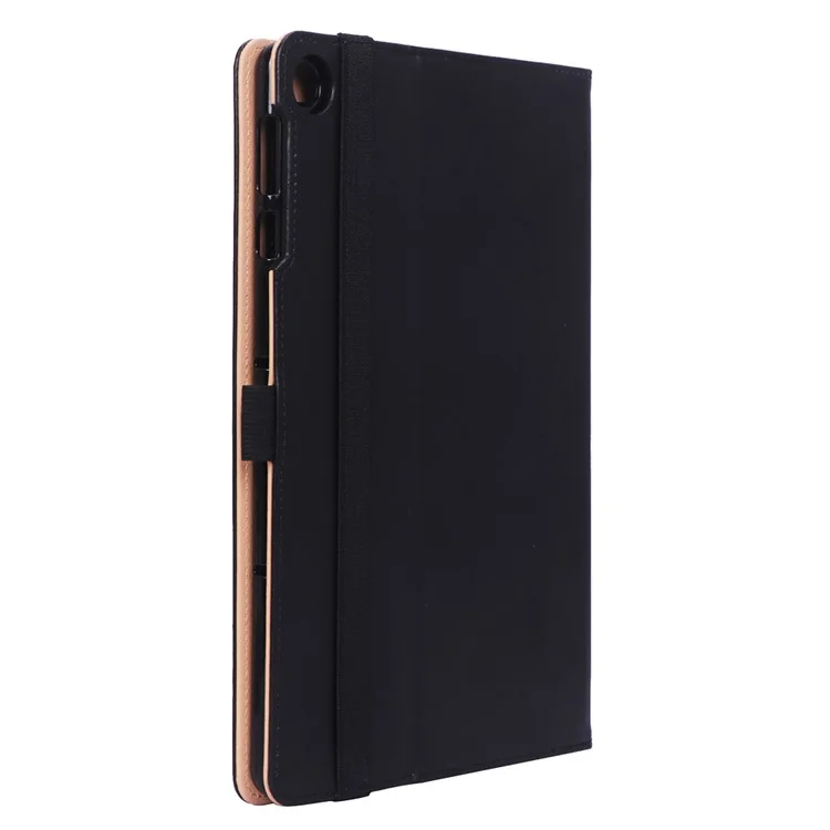 WY-2099 Couverture de Tablette en Cuir de Style Commercial Pour Huawei Matepad T10S - le Noir