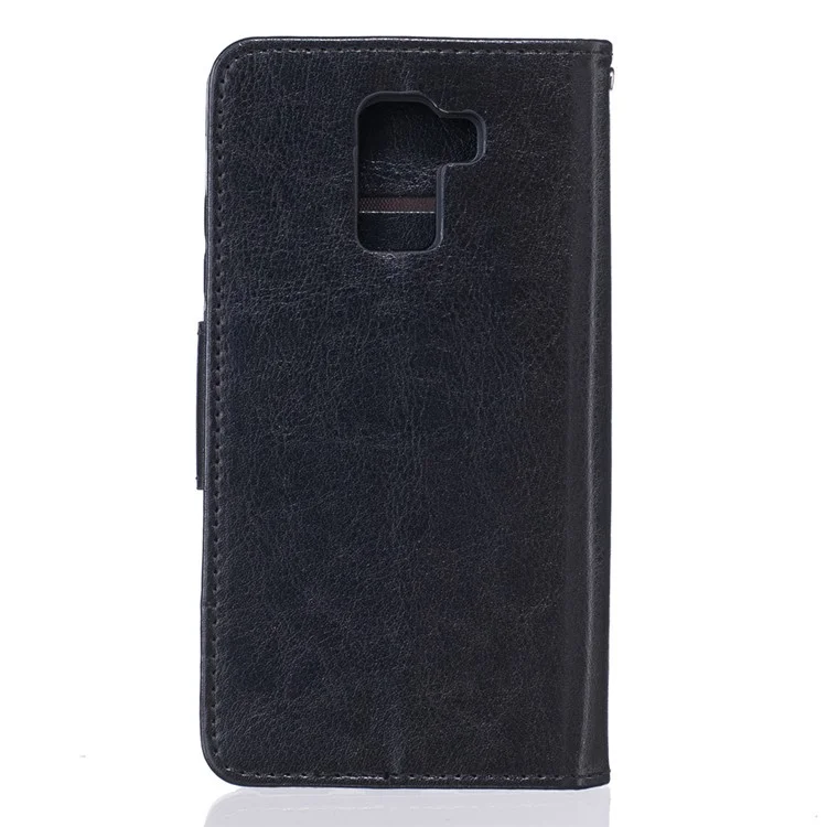 Flip Leather Wallet Protection Case for Huawei Honor 7 / 7 Premium - Black