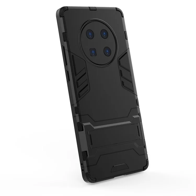 2 en 1 PC + Étui TPU avec support pour Huawei Mate 40 Pro - Noir