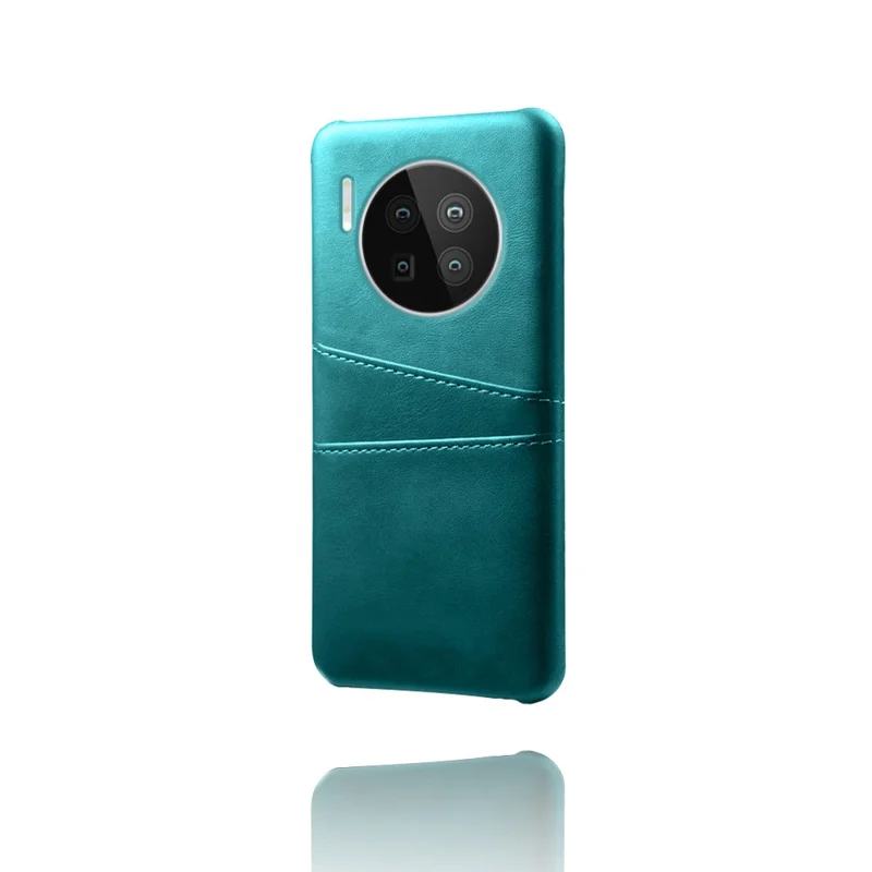 PU Leather Coated PC Cover for Huawei Mate 40 Pro - Green