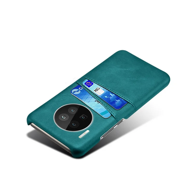 PU Leather Coated PC Cover for Huawei Mate 40 Pro - Green