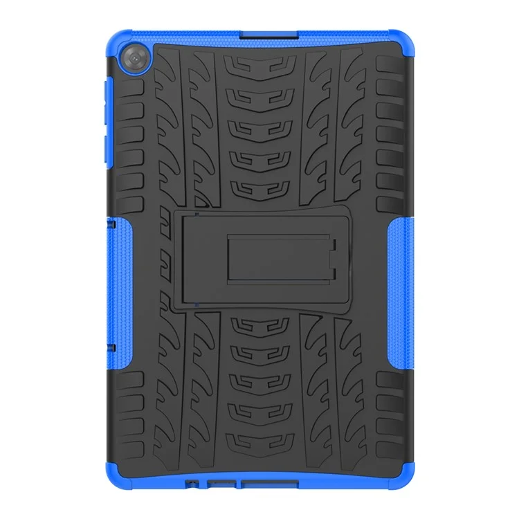 Dazzle Muster PC + TPU Hybrid Kickstand Cover Für Huawei Matepad T10s - Blau