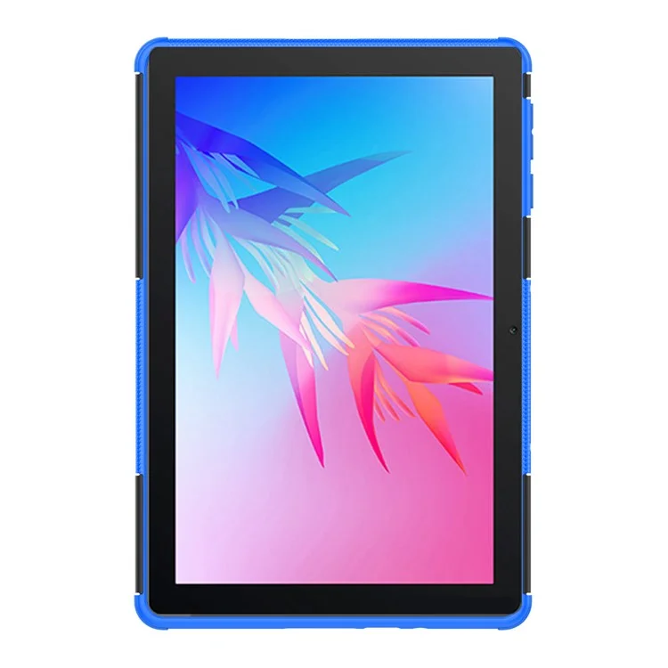 Dazzle Muster PC + TPU Hybrid Kickstand Cover Für Huawei Matepad T10s - Blau