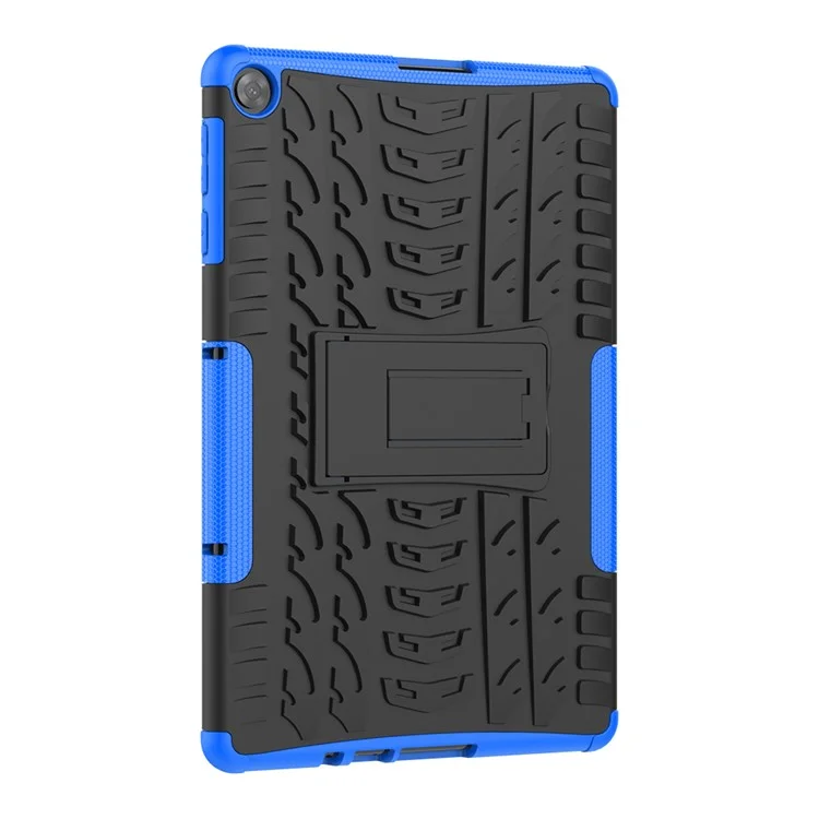 Dazzle Muster PC + TPU Hybrid Kickstand Cover Für Huawei Matepad T10s - Blau