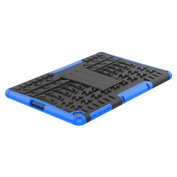 Dazzle Muster PC + TPU Hybrid Kickstand Cover Für Huawei Matepad T10s - Blau