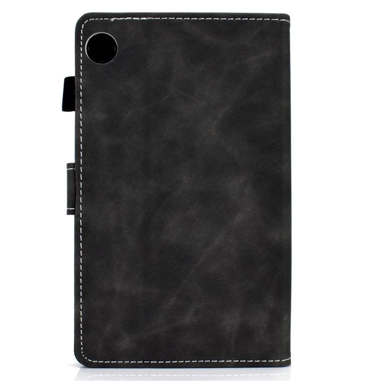 Microfiber Leather + Soft TPU Inner with Stand Case and Card Slots for Huawei MatePad T10/T10S - Black