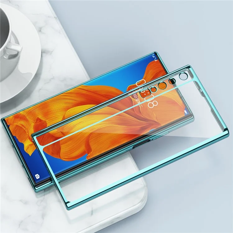 Электрохимическое покрытие TPU Soft Phone Case для Huawei Mate Xs - синий