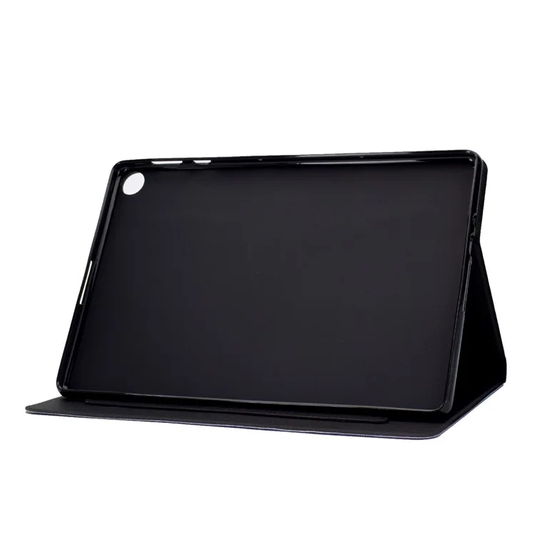 TPU + PU Ledermuster Druckstand Tablet Hülle Für Huawei Matepad T10S/T10 - Tiger