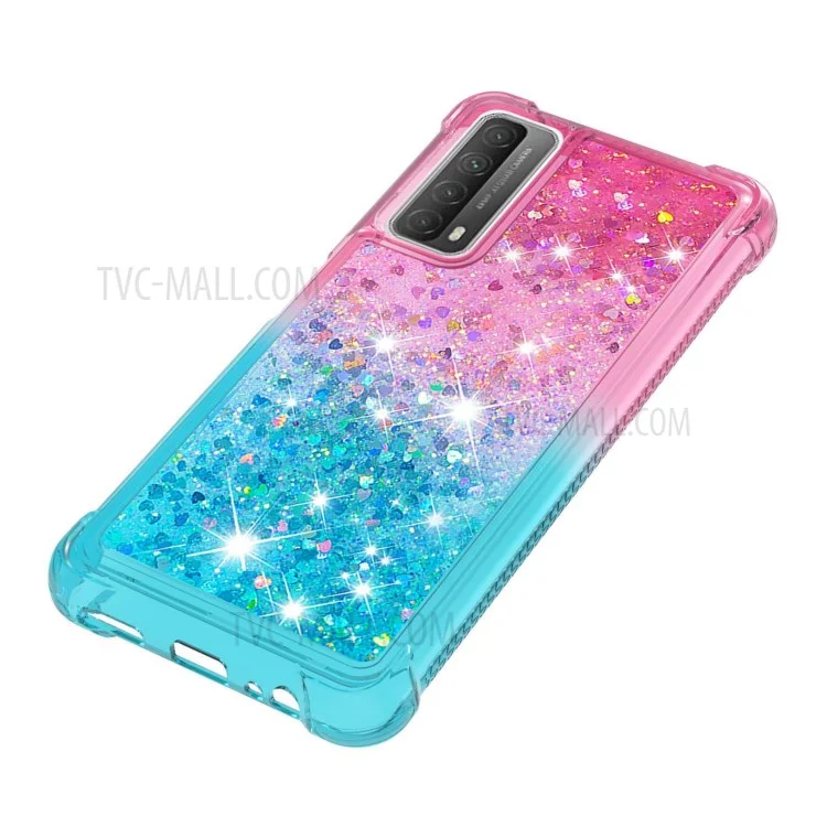Cover Trasparente Per HUAWEI P Smart 2021 Con Stampa Gatto – Silicone TPU Antiurto