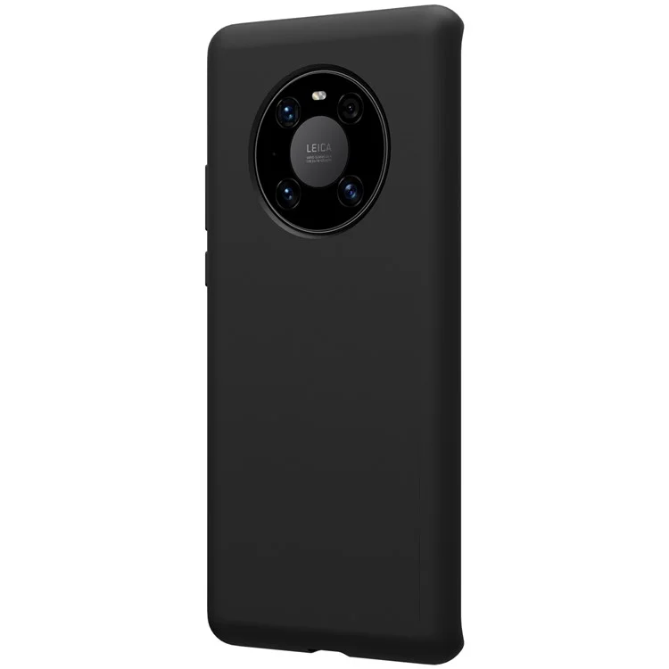 NILLKIN Flex Pure Series Liquid Silicone Phone Protective Case per Huawei Mate 40 Pro - Nero