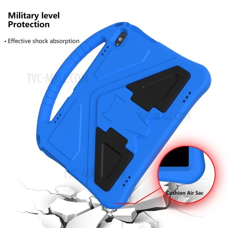 Funda protectora para tableta Anti-shock Handle Protective EVA para Huawei MediaPad T5 10.1 - Azul