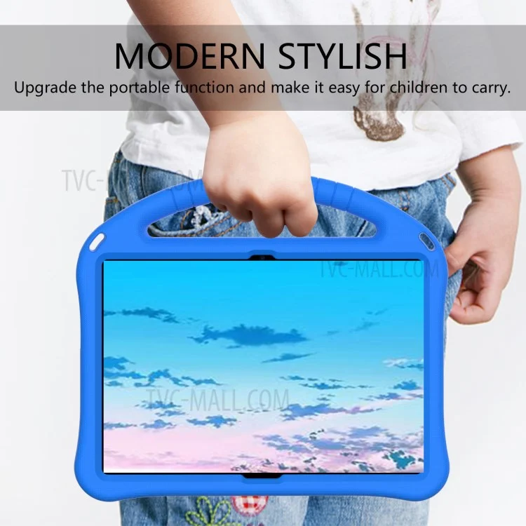 Funda protectora para tableta Anti-shock Handle Protective EVA para Huawei MediaPad T5 10.1 - Azul