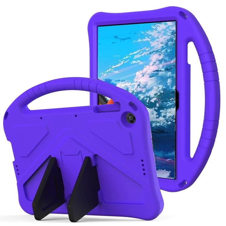 Anti-schock-eva-tablet-hülle Cover Mit Griff Für Huawei Tafel 2 10.1/ehrenpad T6 10.1 Zoll/ehrenpad X6/matpad T10/matepad T10s - Violett