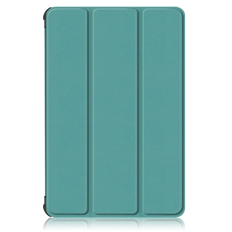Tri-fold Flexible-Angle Stand Wake/Sleep Leather Smart Case for Huawei MatePad T 10S/T 10 /Enjoy Tablet 2 - Baby Blue