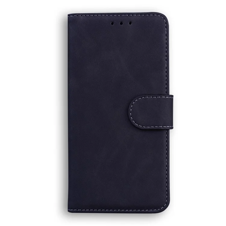 Stand Wallet Design Proteção Completa Follo Flip Leather Phone Case Para Huawei P50 Pro - Preto