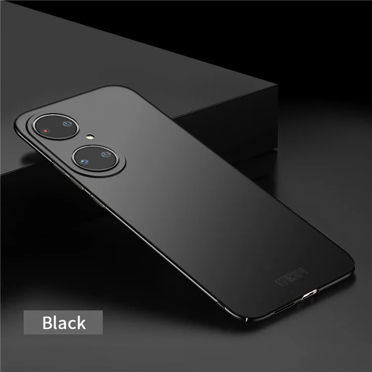 MOFI Shield Slim Frosted Hard PC Shell Case for Huawei P50 - Black