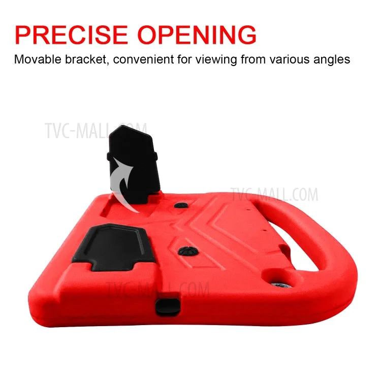Couverture de Boîtier de Protection de la Tablette EVA de Style Sparrow Avec Kickstand Pour Huawei Profiter du Comprimé 2 10.1 / T10 9.7 / T10S 10.1 - Rouge