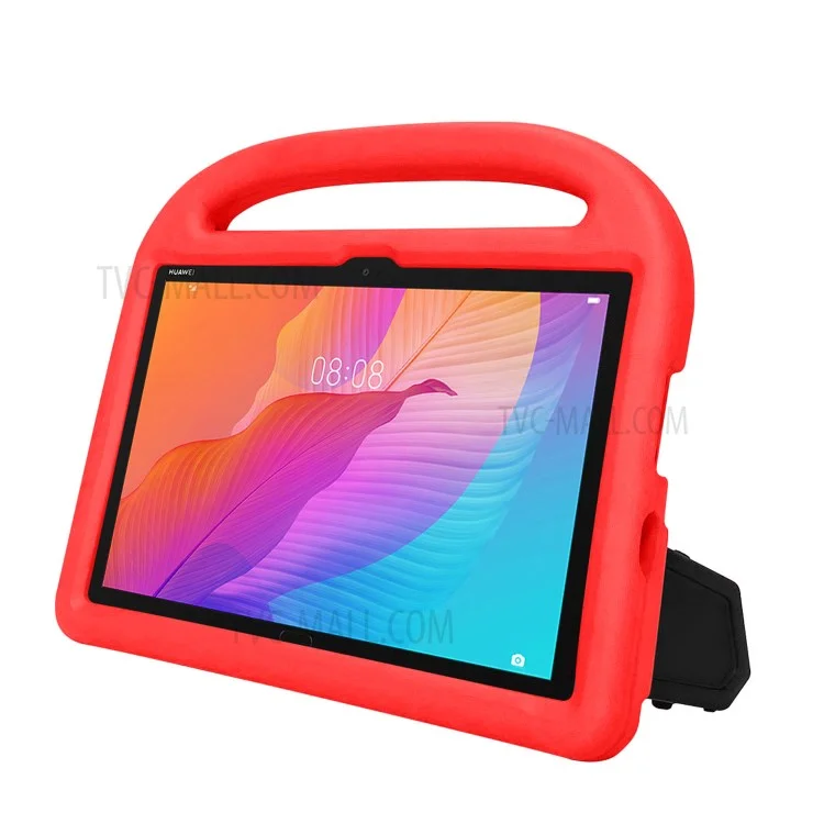 Couverture de Boîtier de Protection de la Tablette EVA de Style Sparrow Avec Kickstand Pour Huawei Profiter du Comprimé 2 10.1 / T10 9.7 / T10S 10.1 - Rouge