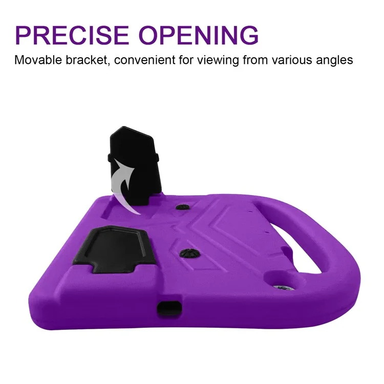 Tampa de Proteção Contra Protetora do Estilo Sparrow Style EVA Com Kickstand Para Huawei, Desfrute do Tablet 2 10.1 / T10 9.7 / T10S 10.1 - Roxo