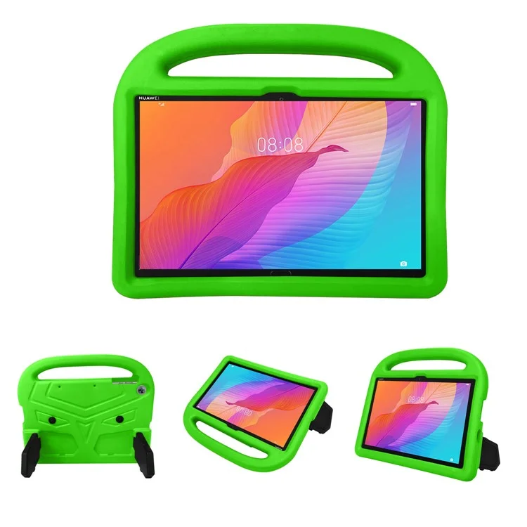 Tampa de Proteção Contra Protetora do Estilo Sparrow Style EVA Com Kickstand Para Huawei, Desfrute do Tablet 2 10.1 / T10 9.7 / T10S 10.1 - Verde
