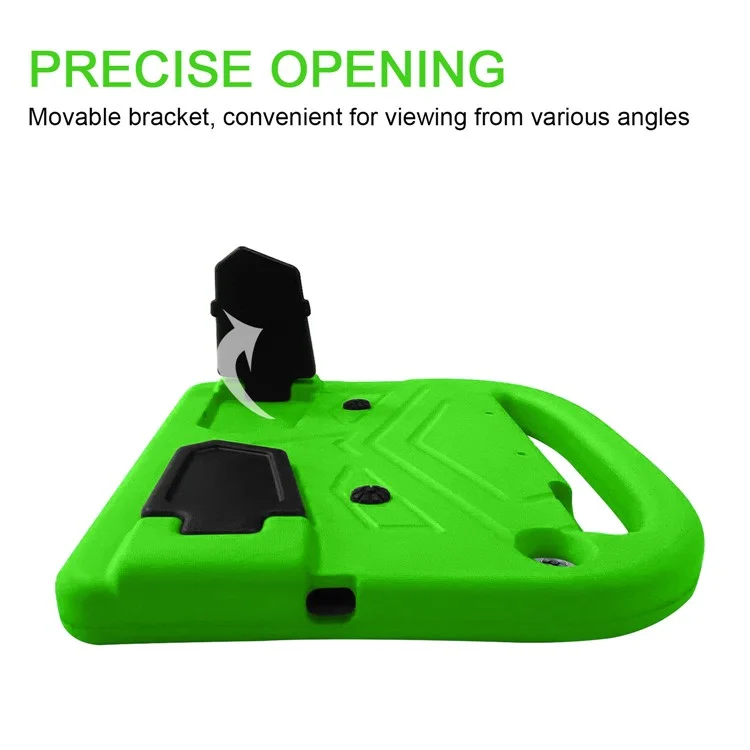 Tampa de Proteção Contra Protetora do Estilo Sparrow Style EVA Com Kickstand Para Huawei, Desfrute do Tablet 2 10.1 / T10 9.7 / T10S 10.1 - Verde