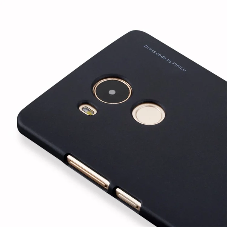 X-LEVEL Metallic Hard Plastic Back Case for Huawei Mate 8 - Black