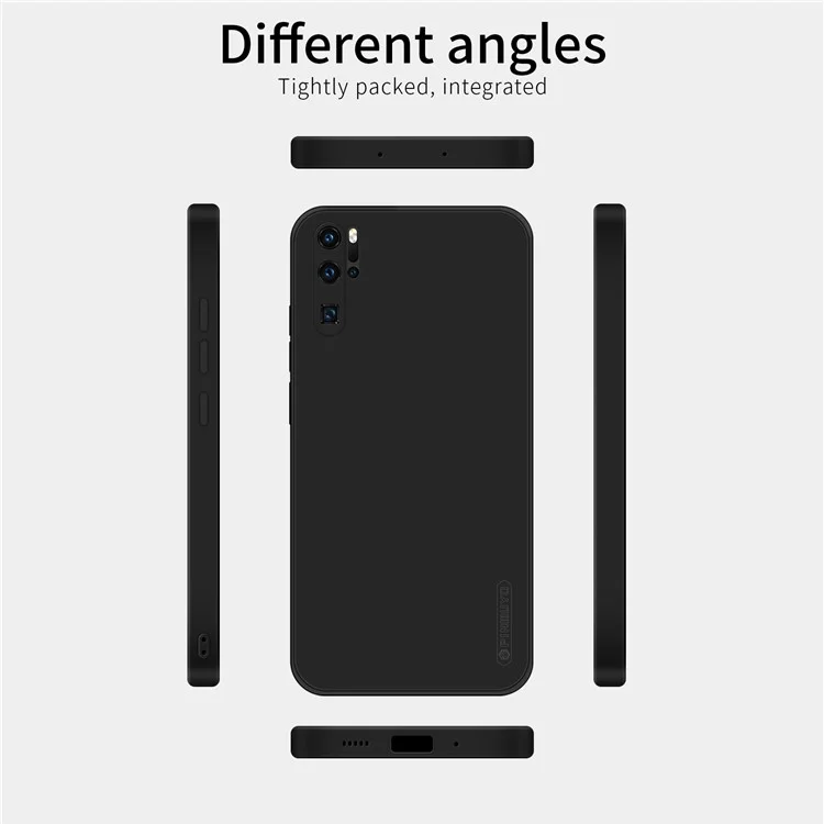 PINWUYO Soft Silicone Phone Protection Hybrid Case Cover für Huawei P30 Pro - Grün