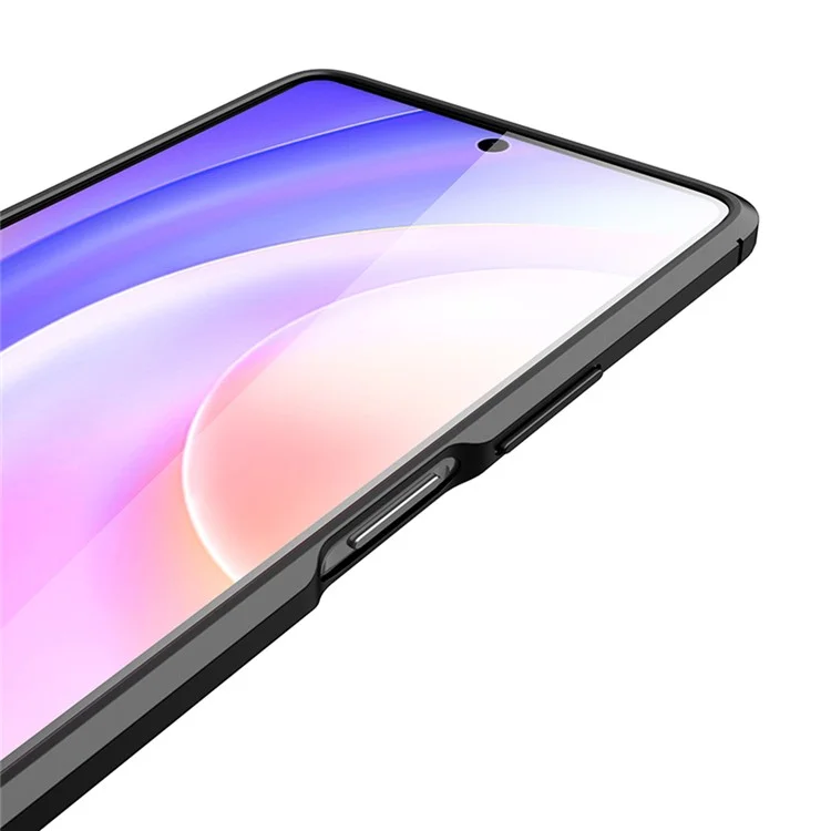 Чехол для телефона с текстурой личи, гибкий TPU-чехол для Honor 50 SE - черный