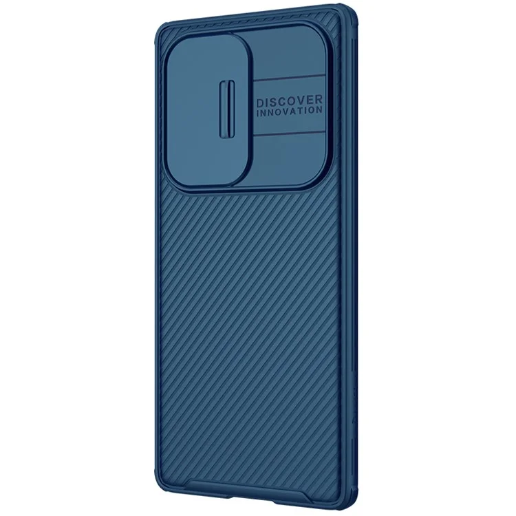 NILLKIN CamShield Pro PC + TPU Hybrid Anti-drop Cover Shell con copertura per fotocamera per Honor 50 Pro / Huawei nova 9 Pro - Blu