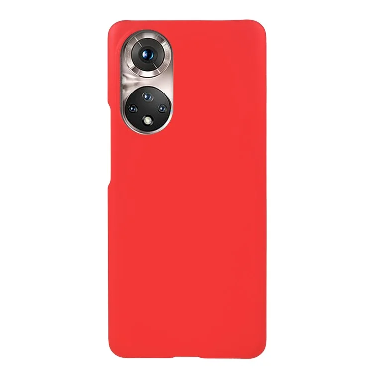 Rubberized Workmanship Multiple Color Plastic Phone Case for Honor 50 Pro / Huawei nova 9 Pro - Red