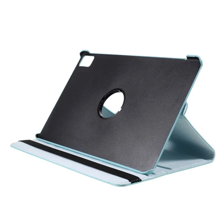 360 Rotating Stand Leather Tablet Case Cover for Huawei MatePad Pro 12.6 (2021) - Blue