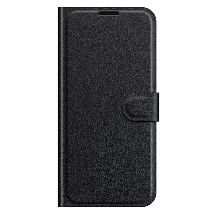 Litchi Skin Full Protective Leather Wallet Case Mobile Phone Stand Cover Huawei nova 9 SE/Honor 50 SE - Black