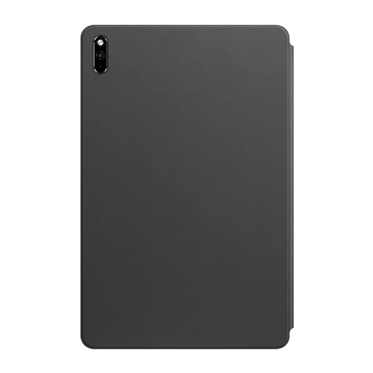 Custodia in pelle trifold magnetica auto-assorbita per Huawei Huawei MatePad 11 (2021) - Nera