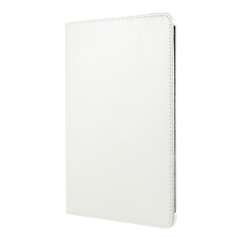 غطاء واقي من الجلد بحامل دوار 360 درجة لهواوي ميت باد 11 (2021) - أبيض