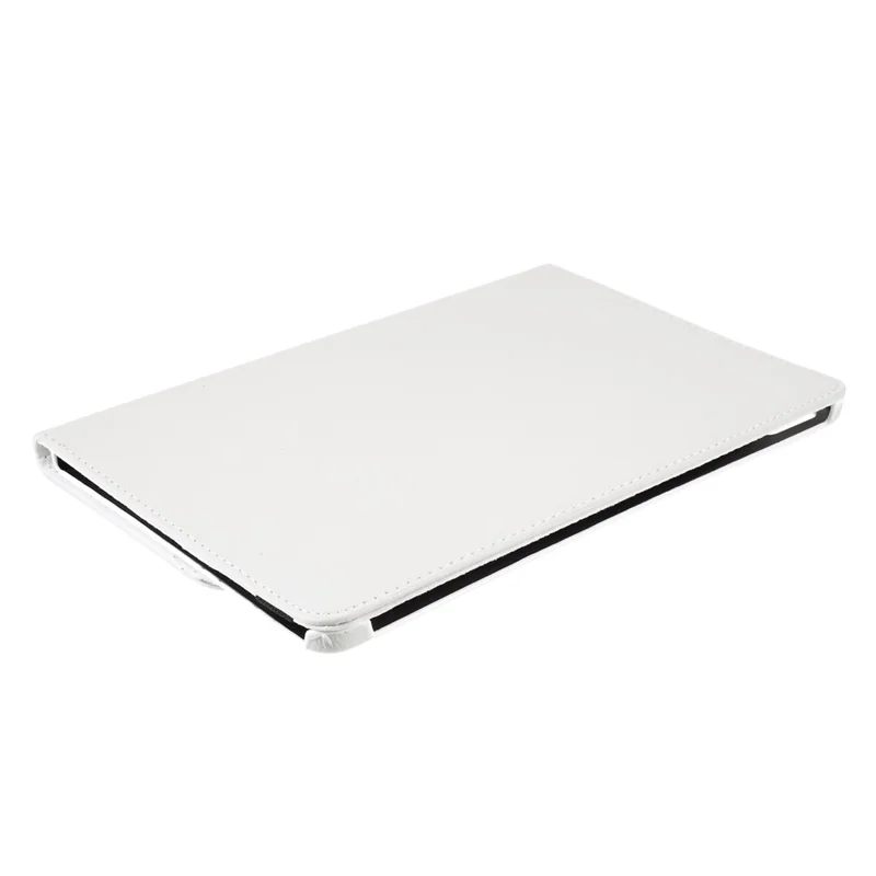 غطاء واقي من الجلد بحامل دوار 360 درجة لهواوي ميت باد 11 (2021) - أبيض