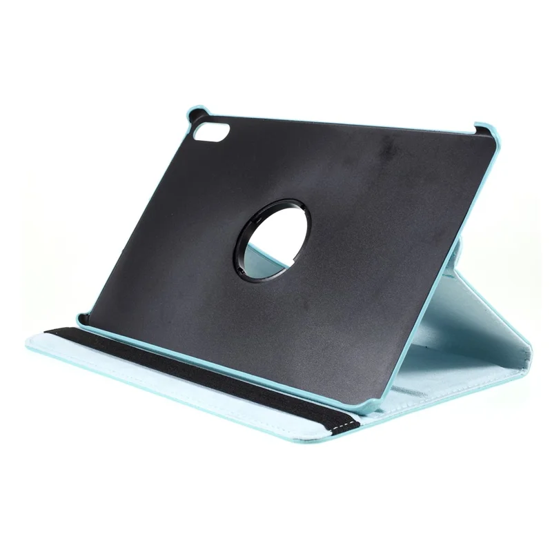 360 Стойка Вращения Кожаный Защитный Таблеток Корпус Для Huawei MatePad 11 (2021) - Синий