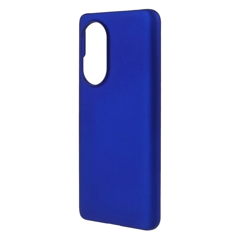 Multiple Color Drop-Proof Rubberized Hard Plastic Phone Case for Honor 50 SE - Blue