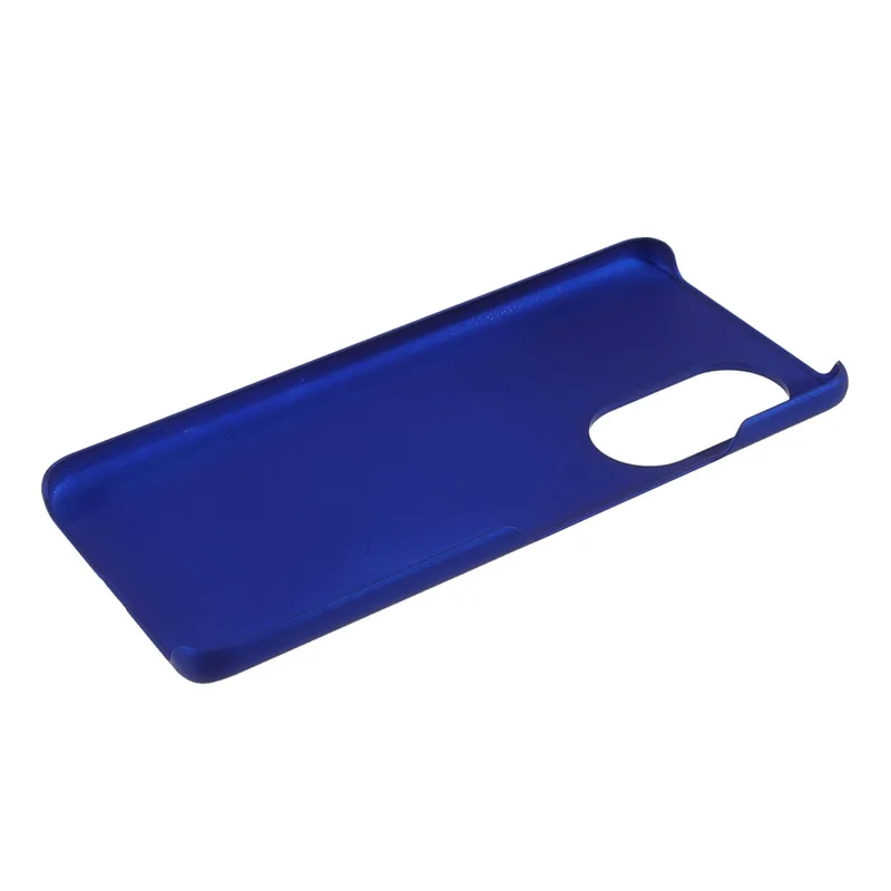 Multiple Color Drop-Proof Rubberized Hard Plastic Phone Case for Honor 50 SE - Blue