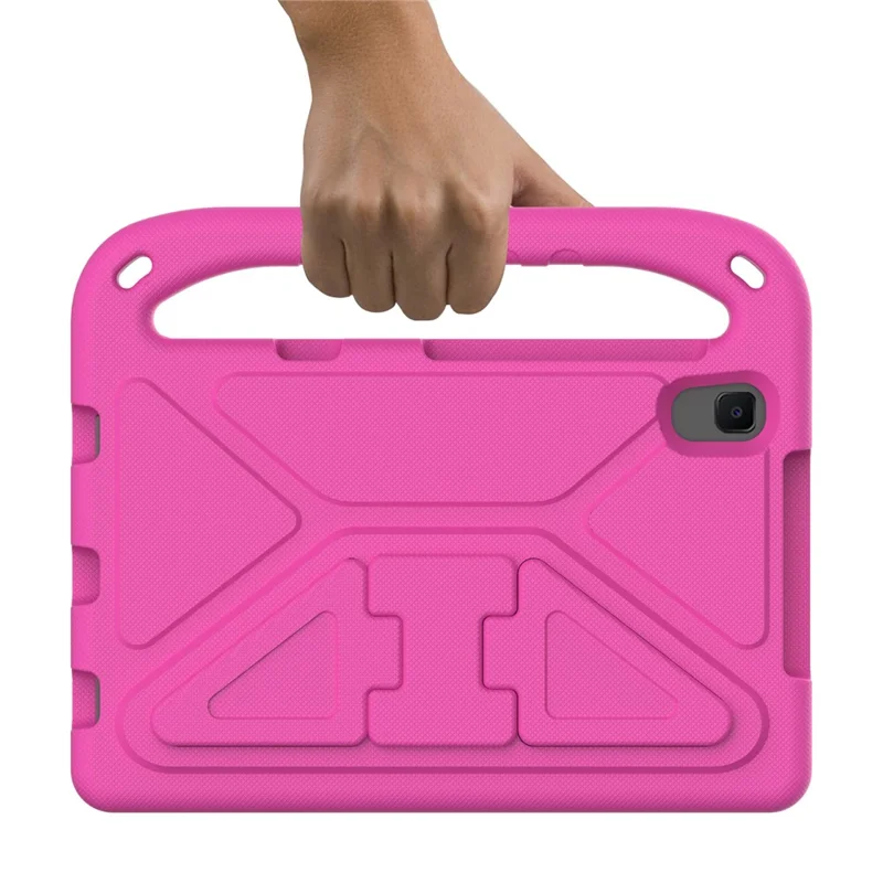 Kickstand Handle Design Portable Shockproof Anti-Drop EVA Tablet Case Cover for Huawei MatePad T8 - Rose
