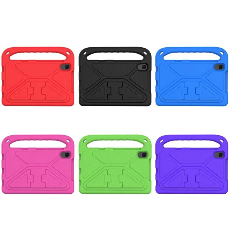 Diseño de Mango de Kickstand Color Sólido Cubierta de Caja de Tableta EVA Resistente a Los Rasguños Para Huawei MediaPad M5 Lite 8 - Negro