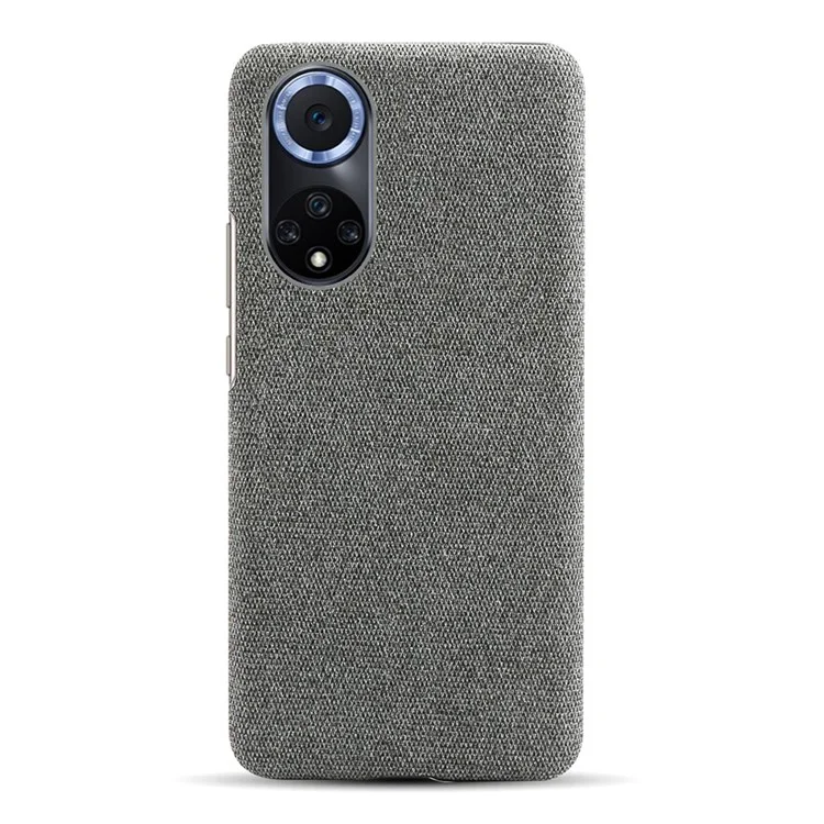 KSQ Kratzfeste Telefonhülle Tuchbeschichtetes Kunststoffetui für Huawei nova 9 / Honor 50 - Grau