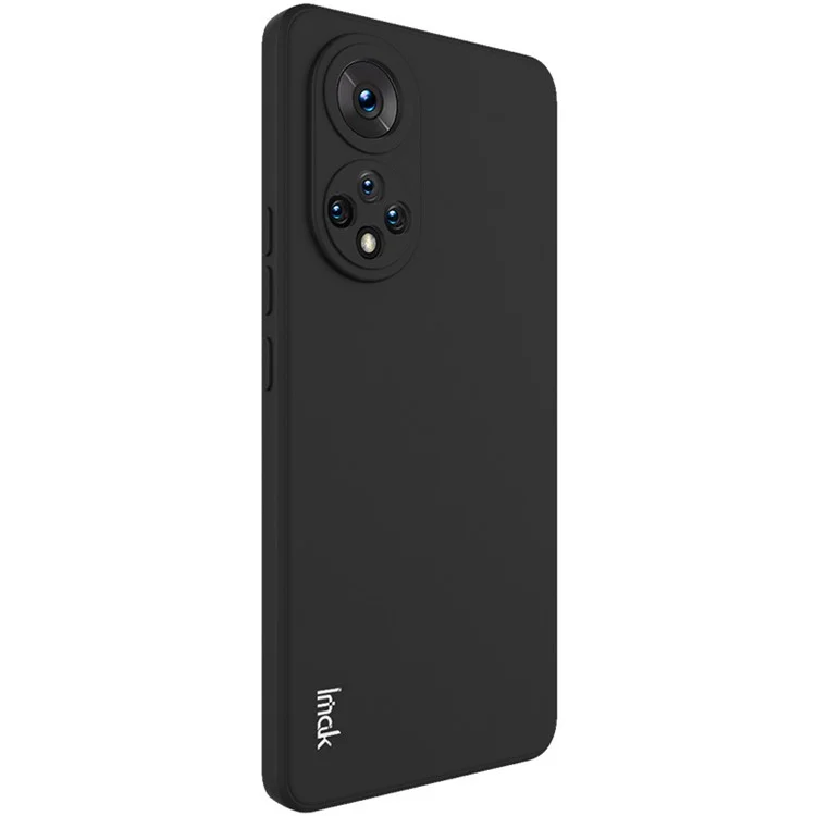 IMAK UC-4 Series Straight Frame Design Skin Feel Light Slim Soft TPU Phone Back Cover для Huawei nova 9 - Черный