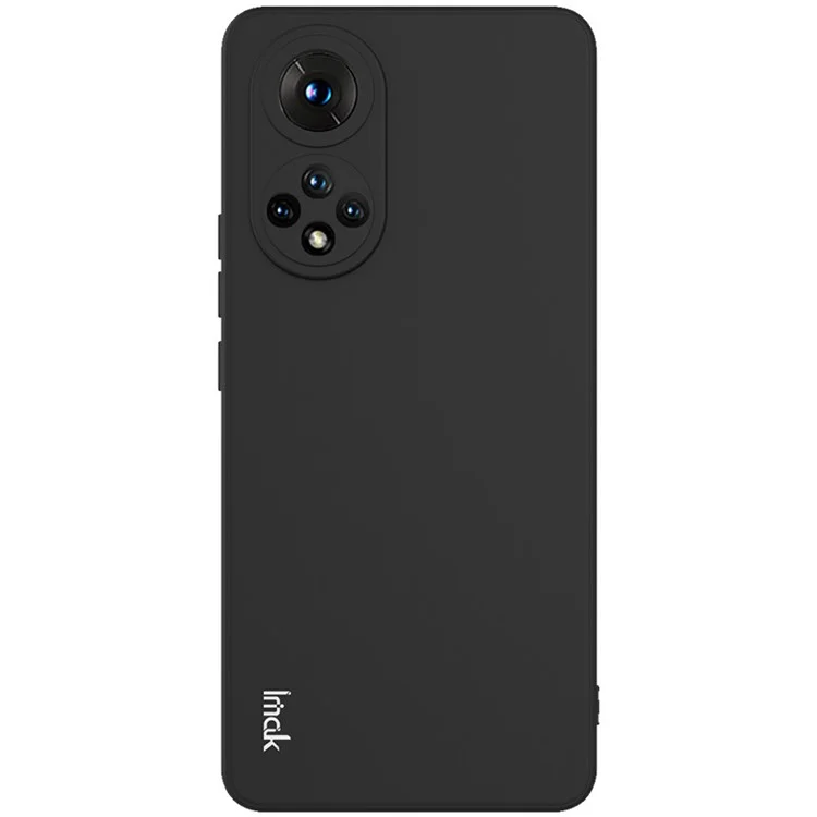 IMAK UC-4 Series Straight Frame Design Skin Feel Light Slim Soft TPU Phone Back Cover для Huawei nova 9 - Черный