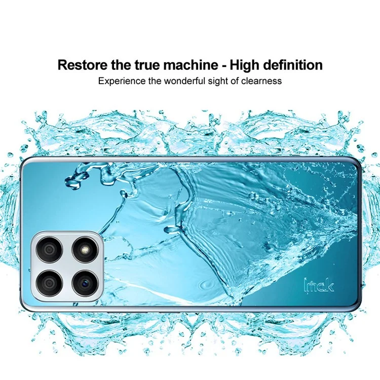 IMAK UX-5 Series Crystal Clear Shock Absorption Soft TPU Cover Case per Honor X30i 5G