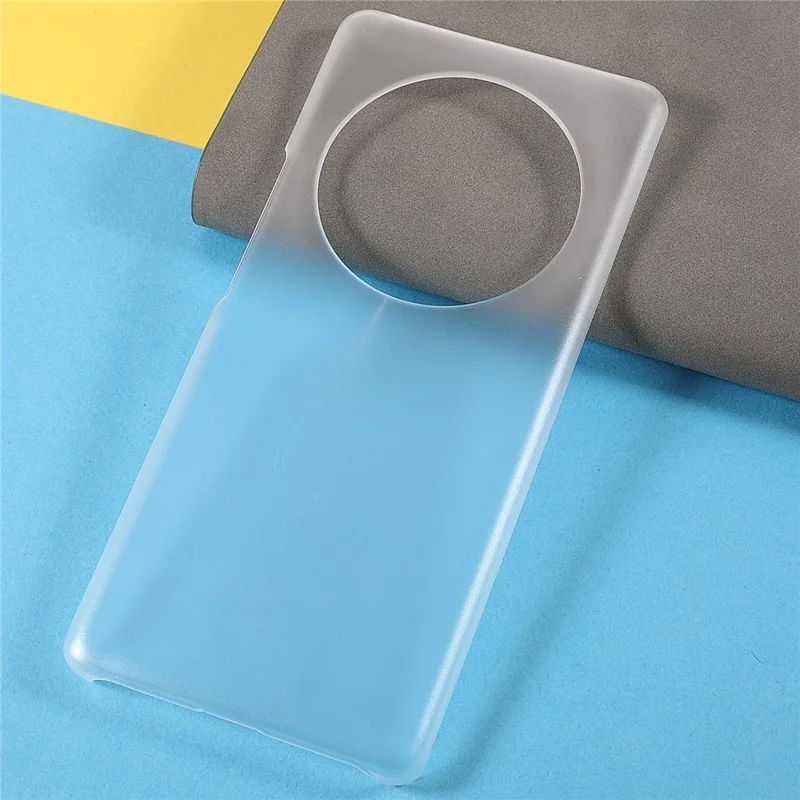 Glossy Surface Rubberized Hard PC Anti-Scratch Protective Phone Case for Honor Magic3 - Transparent